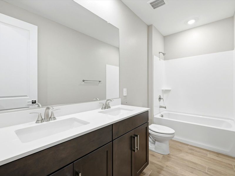 Furnished interior view inside a new home in Paloma Creek - Signature Series, Surprise (Image 11).