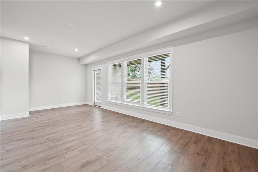 Spacious, unfurnished interior of a new home in Altus at The Quarter, Atlanta (Image 7).