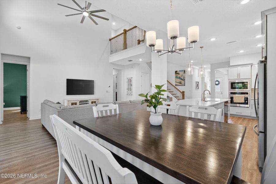 Furnished interior view inside a new home in , St. Johns (Image 12).
