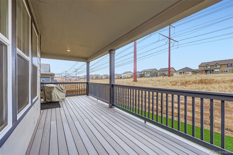 Oversized Covered Patio Expanding the Living Space