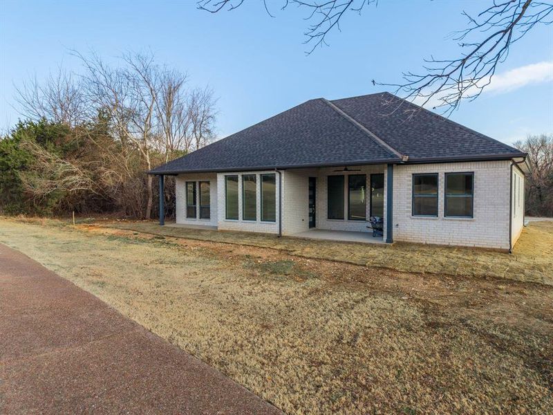 Exterior details and patio area of a home in , Whitney (Image 3).