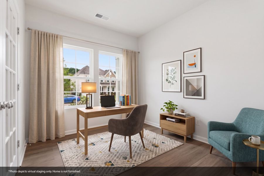 Furnished interior view inside a new home in Piper Creek, Newton (Image 11).