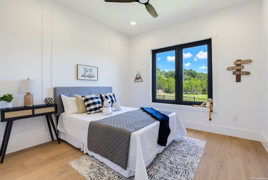 Furnished interior view inside a new home in , San Antonio (Image 37).