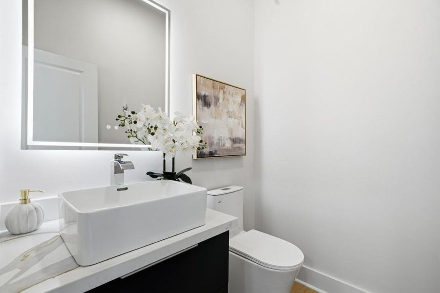 Furnished interior view inside a new home in , Decatur (Image 12).