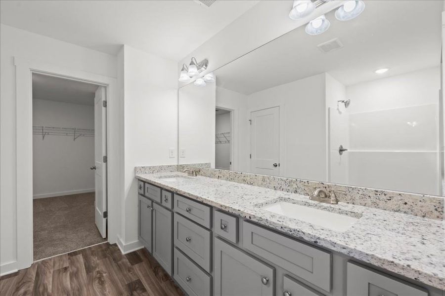 Furnished interior view inside a new home in , Statham (Image 12).