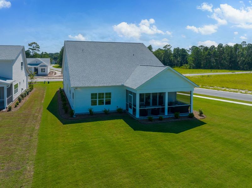 Representative exterior details of a home built from the Scout by Bill Clark Homes in Sidbury Landing, Wilmington (Image 38).