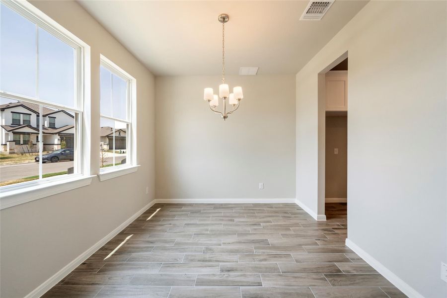 Spacious, unfurnished interior of a new home in Morningstar, Andice (Image 17). Spacious, unfurnished interior of a new home in Morningstar, Andice (Image 17).