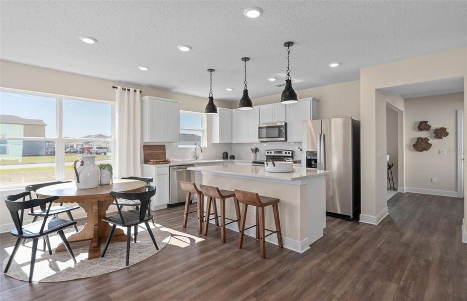 Furnished interior view inside a new home in Tohoqua, Kissimmee (Image 5).
