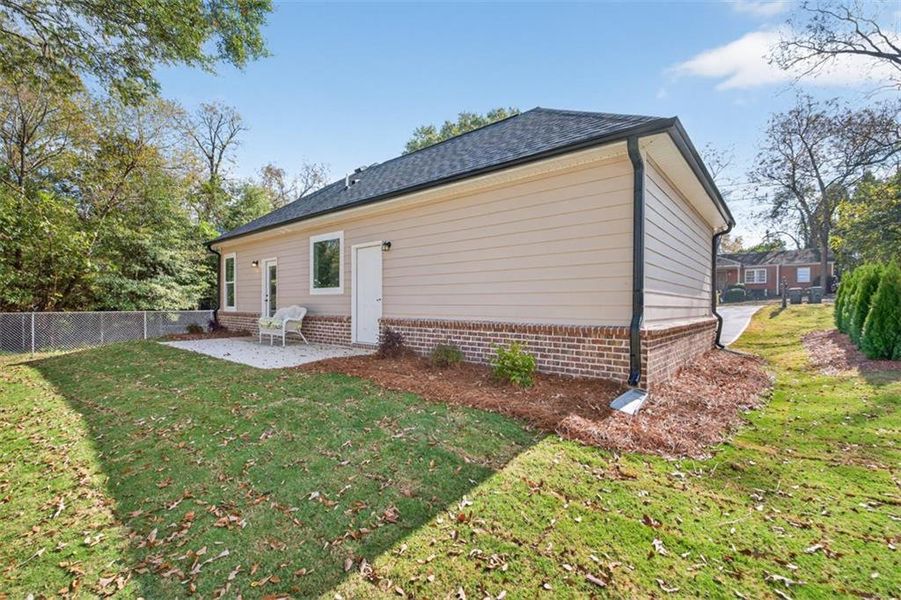 Exterior details and patio area of a home in , Covington (Image 24).