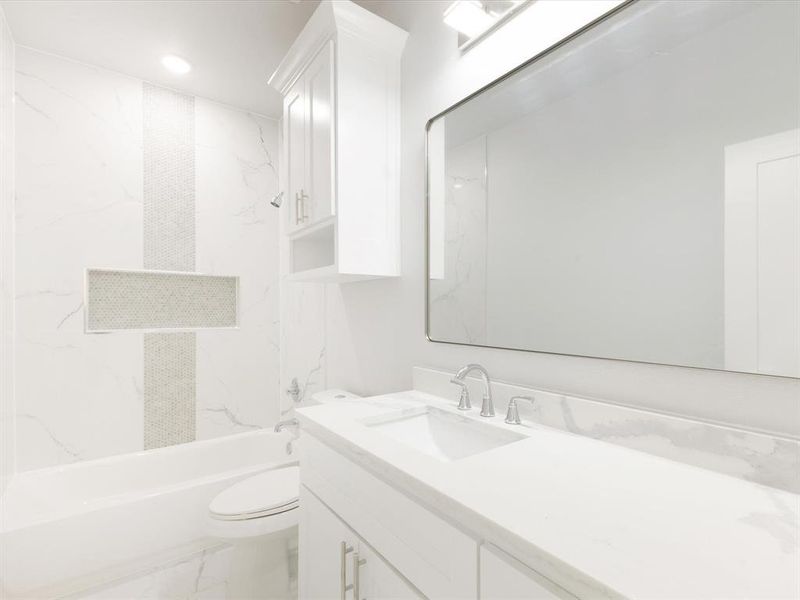 Furnished interior view inside a new home in , Fort Worth (Image 14).