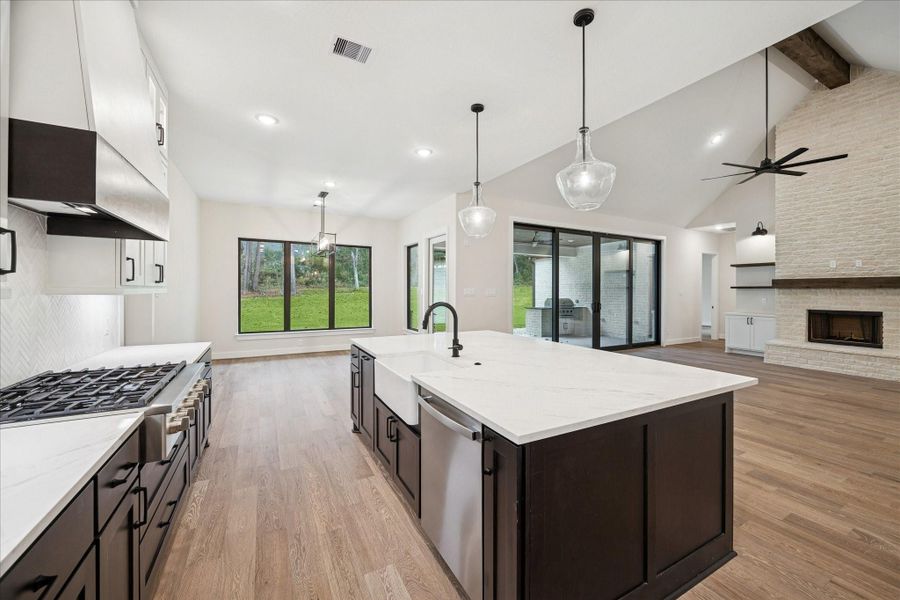 Furnished interior view inside a new home in , Huntsville (Image 10).