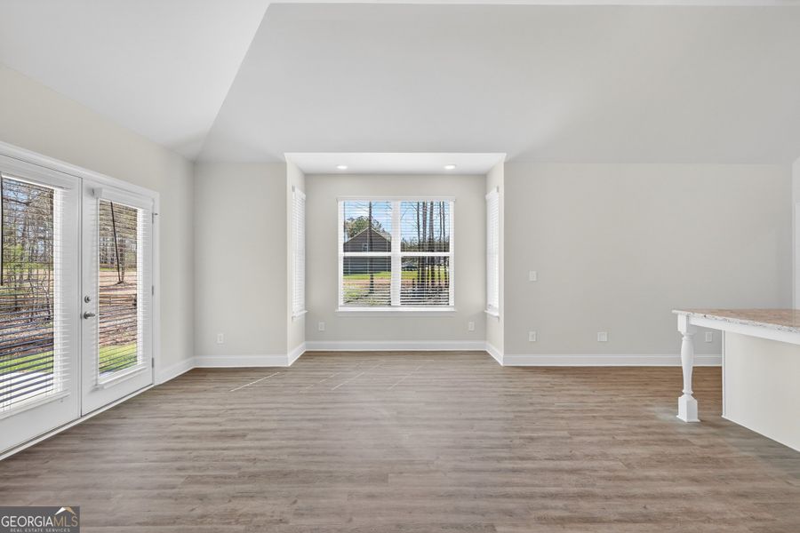 Spacious, unfurnished interior of a new home in Stone Brooke, Gray (Image 19).