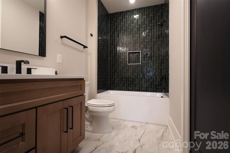 Furnished interior view inside a new home in , Charlotte (Image 25). Furnished interior view inside a new home in , Charlotte (Image 25).