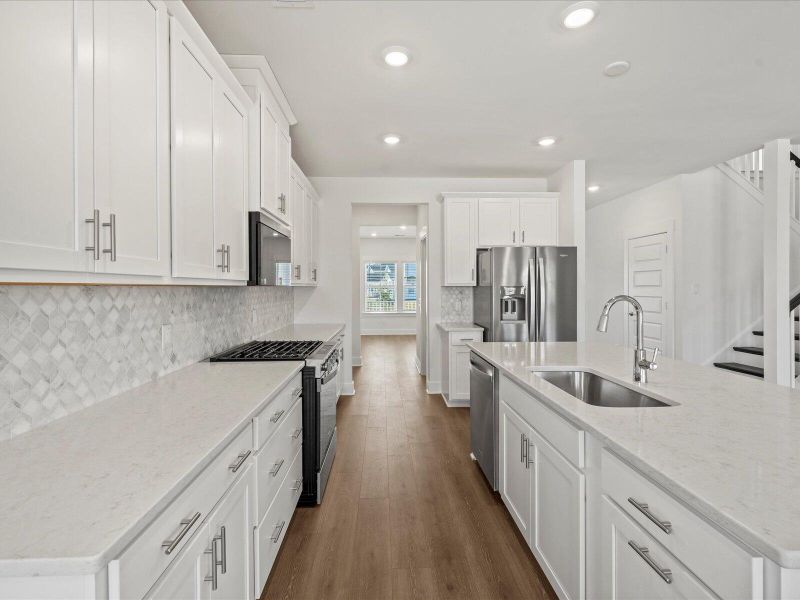 Furnished interior view inside a new home in The Coves at Lakes of Cane Bay, Summerville (Image 10). Furnished interior view inside a new home in The Coves at Lakes of Cane Bay, Summerville (Image 10).