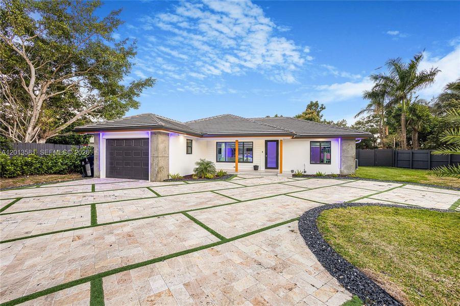 Front exterior of a new home in , Fort Lauderdale, FL, highlighting curb appeal (Image 22).
