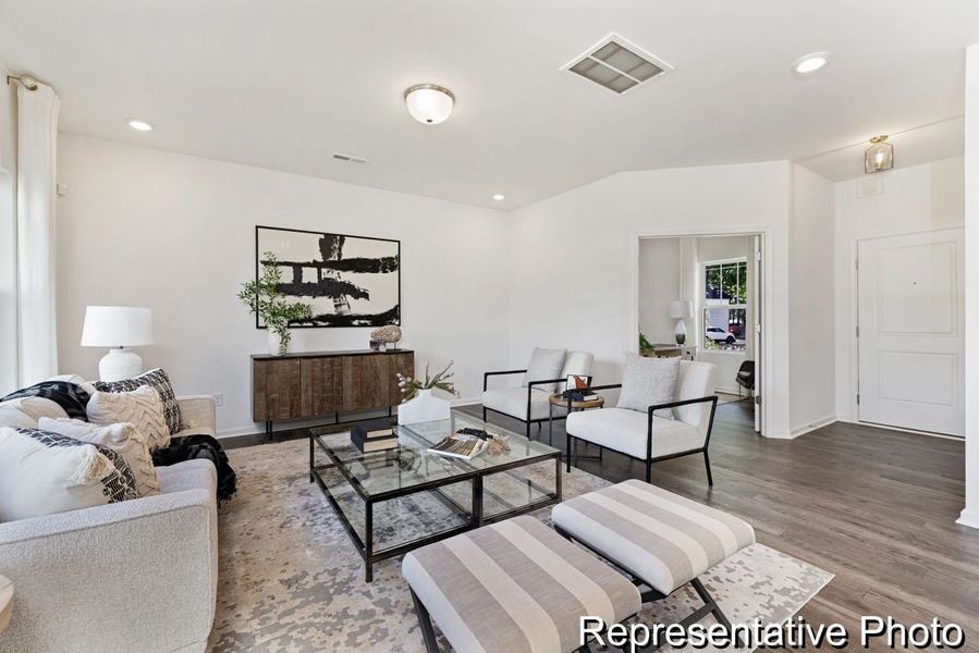 Furnished interior view inside a new home in Edgewater - Cottage Greens, Lancaster (Image 7).
