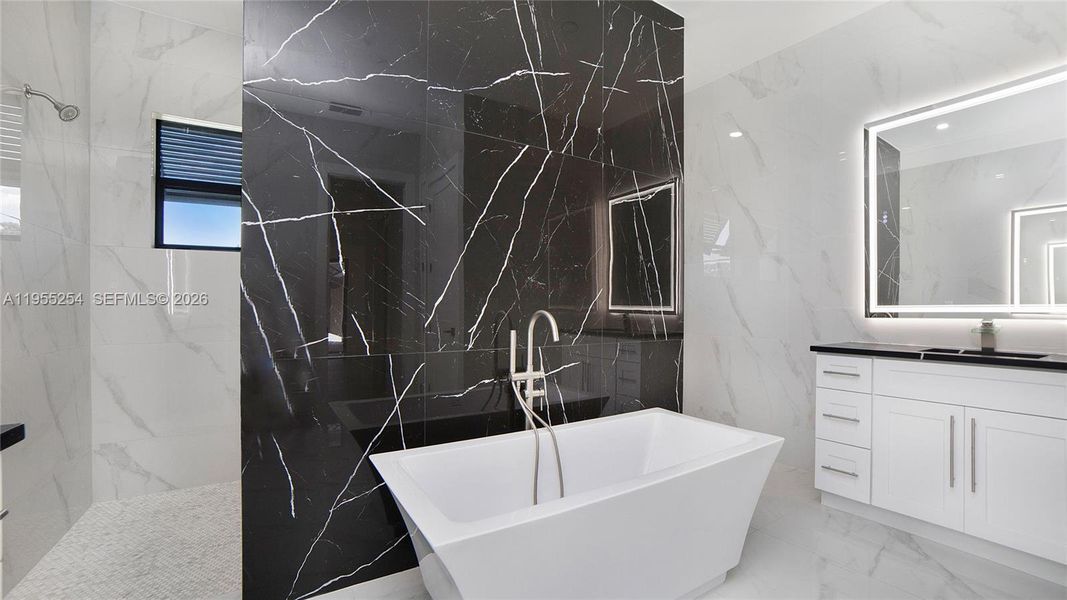 Furnished interior view inside a new home in , Naples (Image 16).