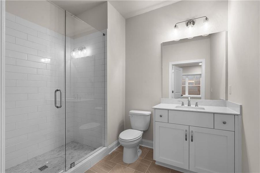 Furnished interior view inside a new home in , Johns Creek (Image 4).