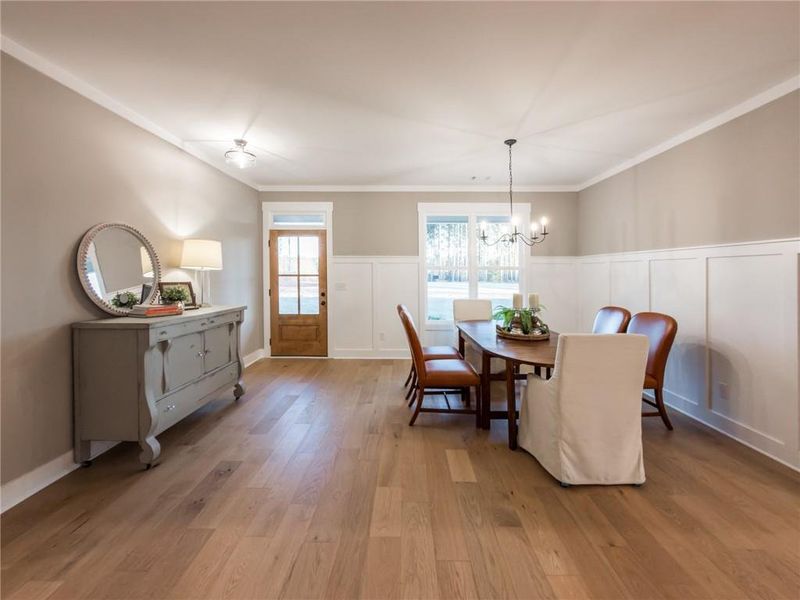 Furnished interior view inside a new home in , Social Circle (Image 4).