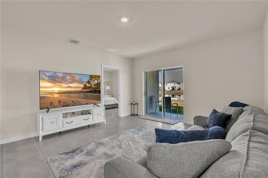 Furnished interior view inside a new home in Star Farms at Lakewood Ranch, Bradenton (Image 15).