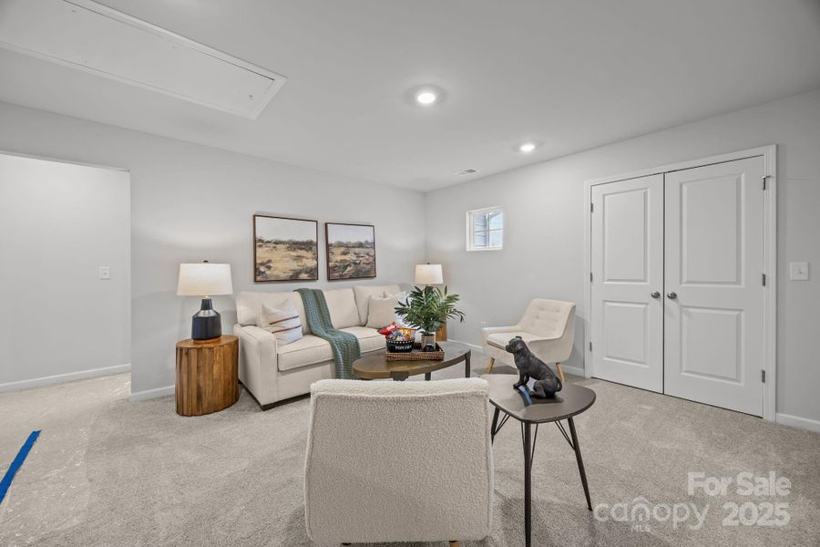 Furnished interior view inside a new home in McFarland Estates, York (Image 18).
