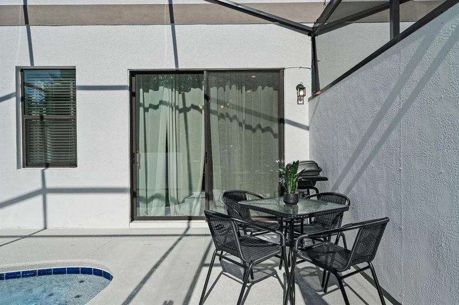 Exterior details and patio area of a home in , Orlando (Image 4). Exterior details and patio area of a home in , Orlando (Image 4).