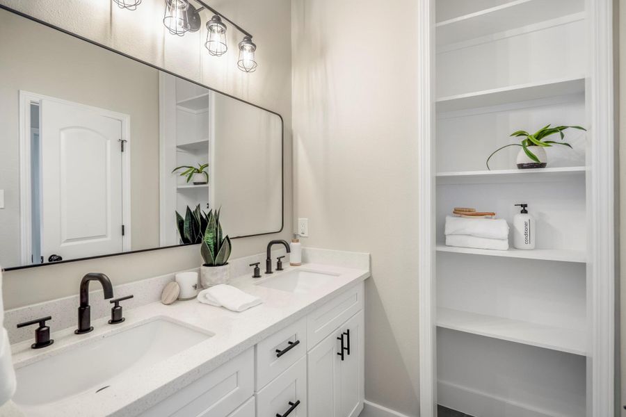 Furnished interior view inside a new home in , Houston (Image 40). Furnished interior view inside a new home in , Houston (Image 40).