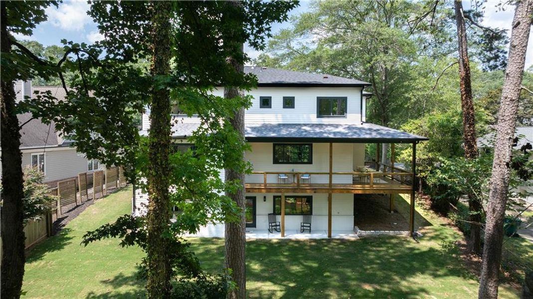 Front exterior of a new home in , Smyrna, GA, highlighting curb appeal (Image 25).
