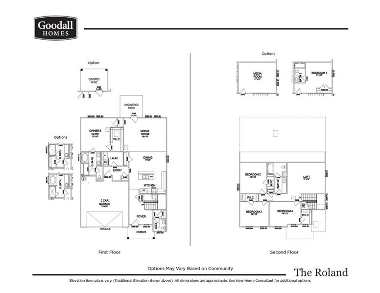 The Roland with Signature Owner's Bath & Upstairs Loft (R2)