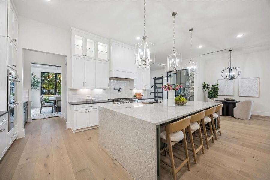 Furnished interior view inside a new home in , Houston (Image 11).