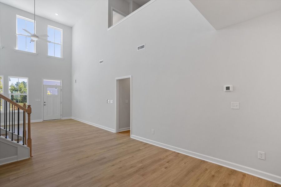 Spacious, unfurnished interior of a new home in Ovation at Sweetbrier, Durham (Image 19).