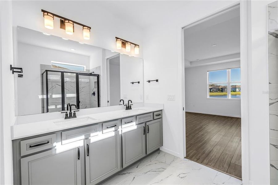 Furnished interior view inside a new home in , Parrish (Image 12).