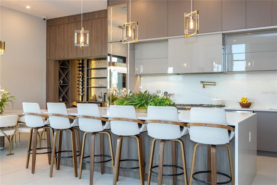 Furnished interior view inside a new home in , Montverde (Image 16).