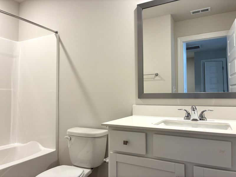 Furnished interior view inside a new home in Holly Ridge, Greenville (Image 8). Furnished interior view inside a new home in Holly Ridge, Greenville (Image 8).