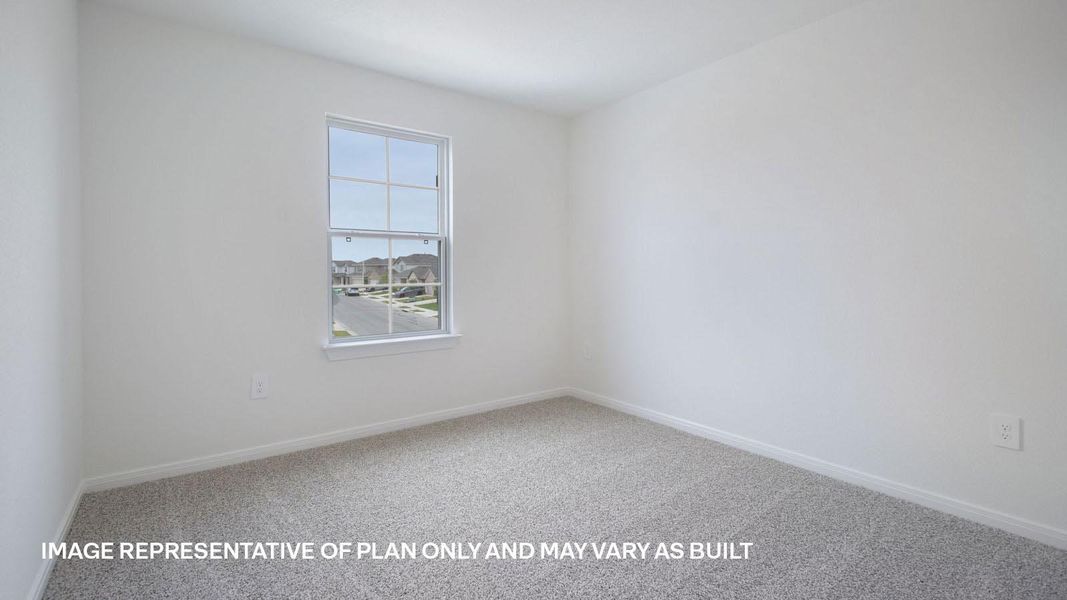 Spacious, unfurnished interior of a new home in Prairie Lakes, Buda (Image 29).