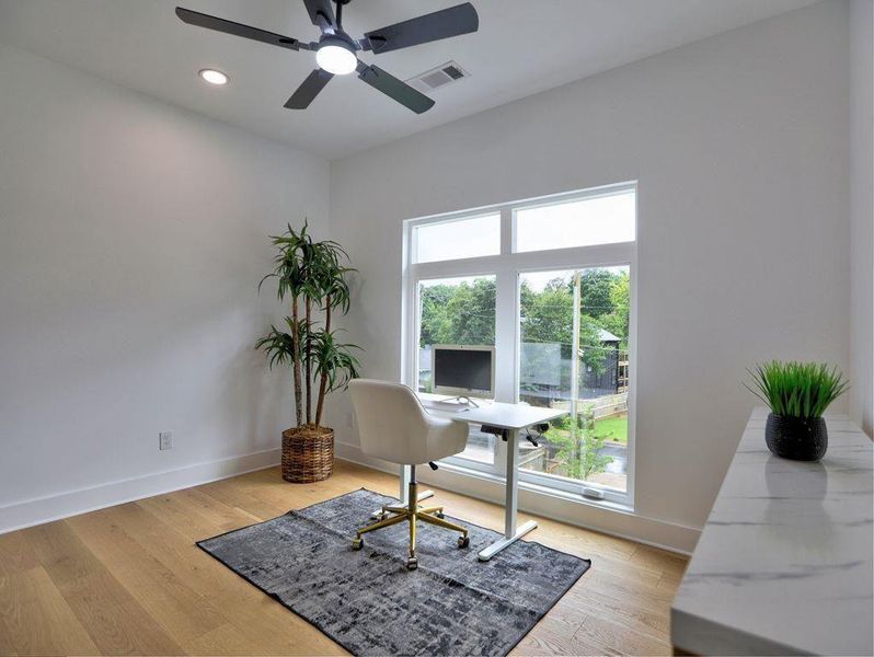 Furnished interior view inside a new home in , Smyrna (Image 11).