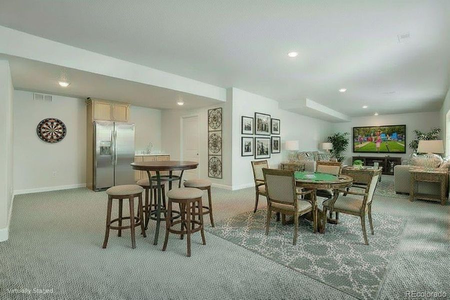 Furnished interior view inside a new home in , Arvada (Image 14).