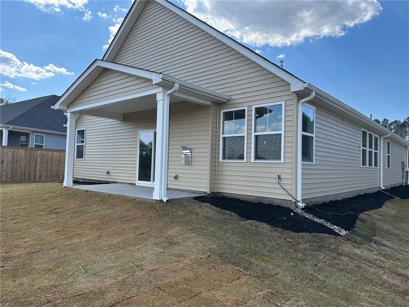 This newly constructed property features a private