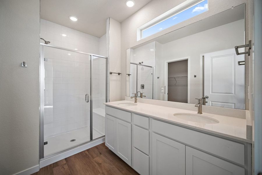 Furnished interior view inside a new home in Aspen Ranch, Fountain (Image 9).