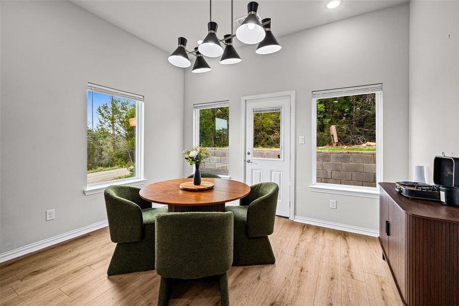 Furnished interior view inside a new home in , Granbury (Image 35).