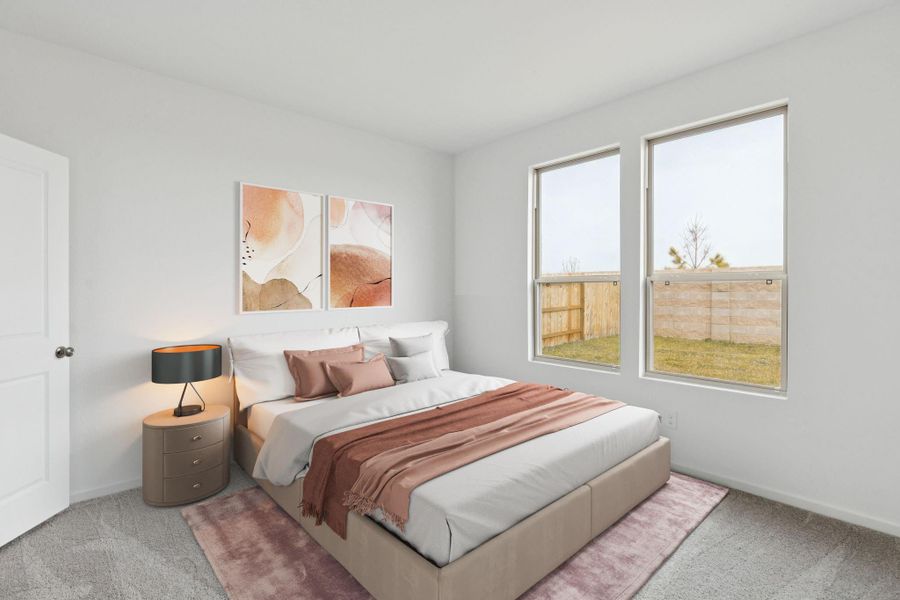 Furnished interior view inside a new home in River Ranch, Dayton (Image 9).