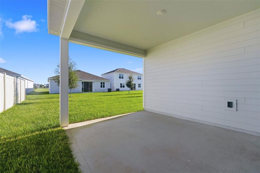 Exterior details and patio area of a home in Marion Ridge, Haines City (Image 22). Exterior details and patio area of a home in Marion Ridge, Haines City (Image 22).