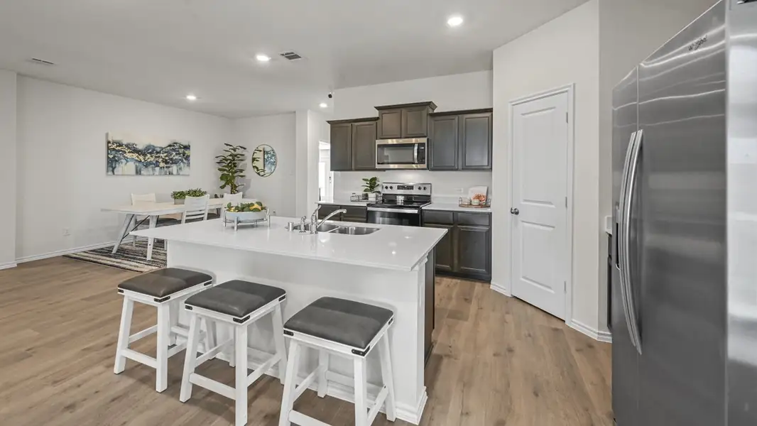 Furnished interior view inside a new home in Wildwood, Royse City (Image 3). Furnished interior view inside a new home in Wildwood, Royse City (Image 3).