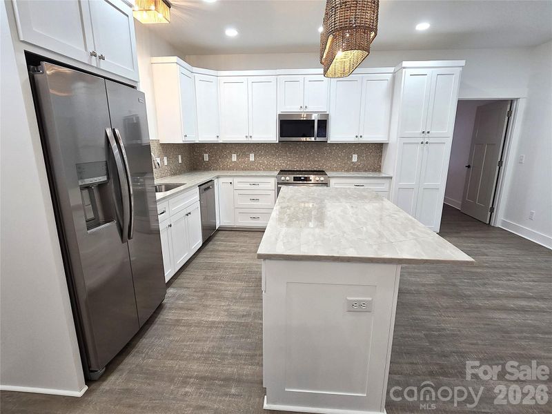 Furnished interior view inside a new home in , Hickory (Image 8).