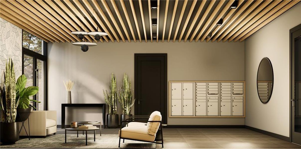 Furnished interior view inside a new home in , Austin (Image 6). Furnished interior view inside a new home in , Austin (Image 6).