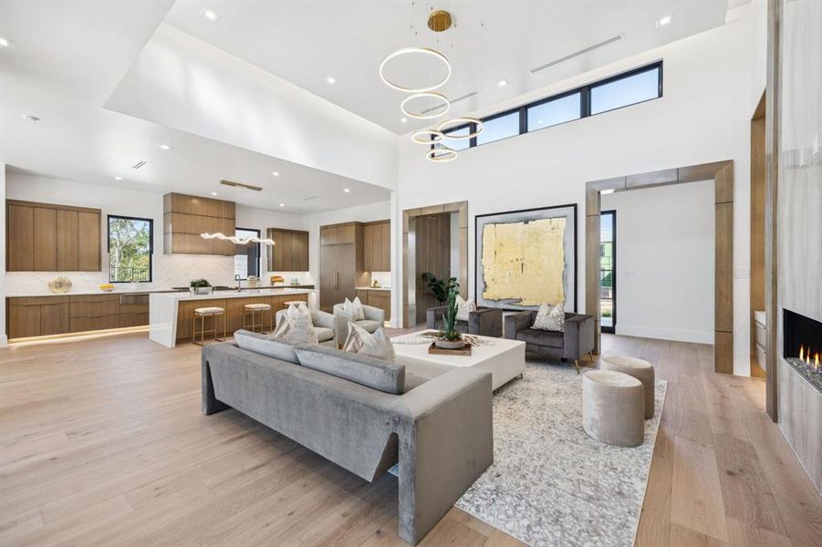 Furnished interior view inside a new home in , Southlake (Image 27). Furnished interior view inside a new home in , Southlake (Image 27).