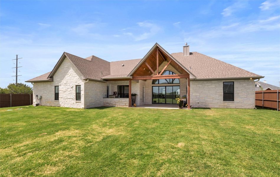 HALF ACRE lot is swimming pool ready. HALF ACRE lot is swimming pool ready.