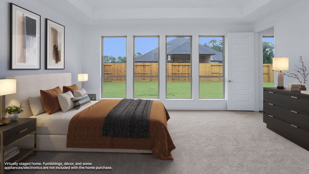Furnished interior view inside a new home in Riceland, Mont Belvieu (Image 9).