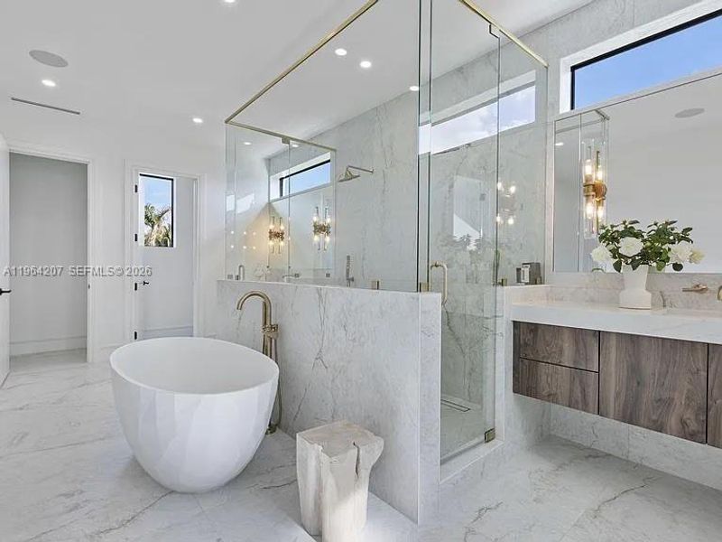 Furnished interior view inside a new home in , West Palm Beach (Image 13).