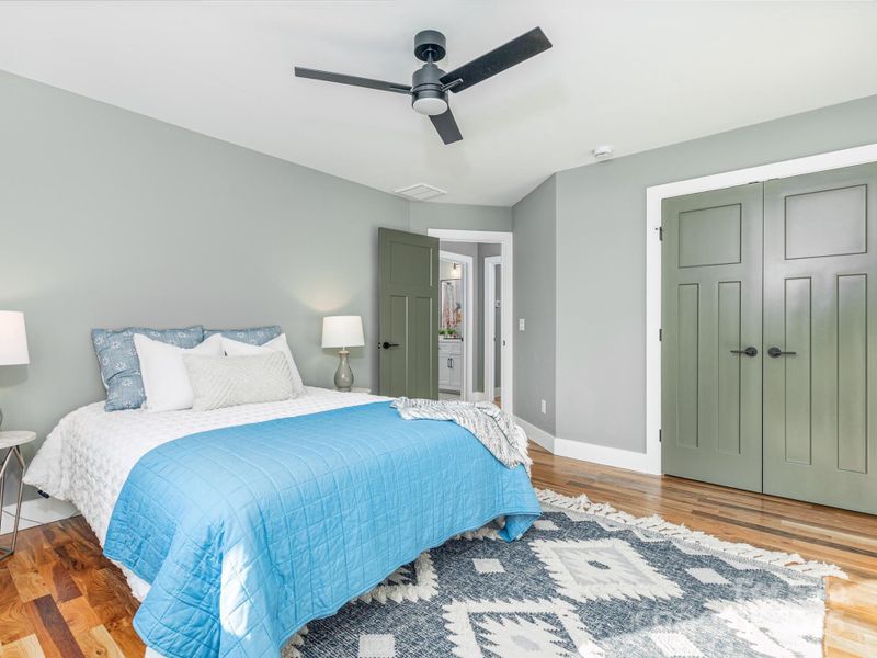 Furnished interior view inside a new home in , Asheville (Image 18).